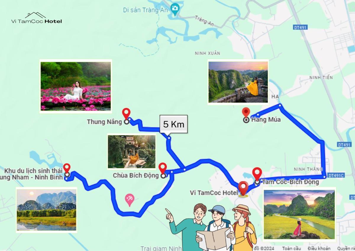 VI Tamcoc Hotel Ninh Binh Esterno foto
